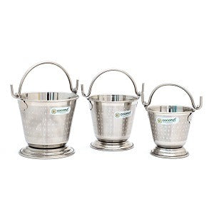 Coconut Stainless Steel Shower Baby Basket 1*3 for table serving Fashion