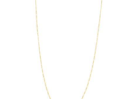 14K Gold 1.9mm Figaro Chain on Sale