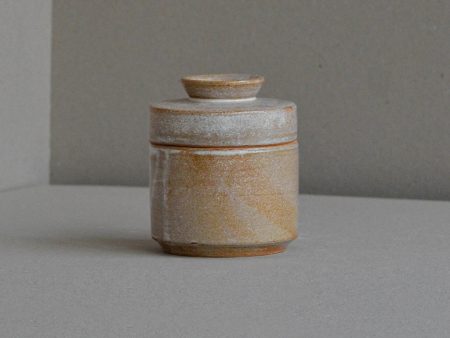 Stoneware Storage Jar, Large, Rust For Cheap