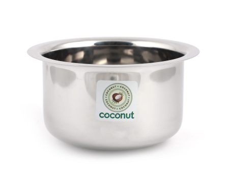 Coconut Stainless Steel Popular Tope - Cook N Serveware-1 Unit For Discount