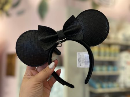 Black Ears with Removable Bow by Loungefly on Sale