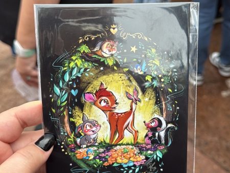 Bambi, Thumper and Flower Postcard Online Sale