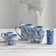 Marbled Tea & Coffee Set For Sale