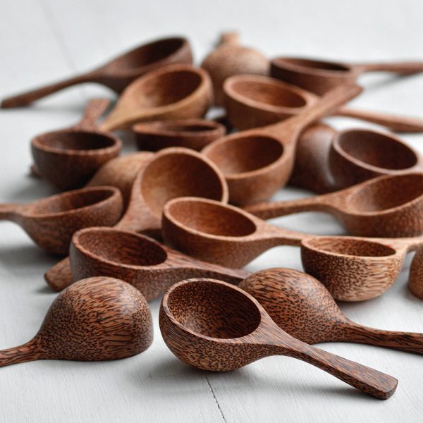 Coffee Scoop, Coconut Palm Wood Online Hot Sale