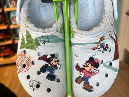 Winter Mickey and Friends Crocs Hot on Sale