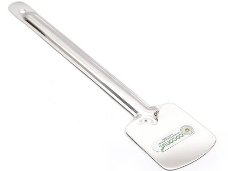 Coconut Stainless Steel Traditional Khurpa Turner Palta Roti Dosa Turner Spoon Size 5 - Model - L12 Sale