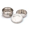 Coconut Stainless Steel Round Lunch Box - 1Unit Online Hot Sale