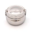 Coconut Stainless Steel Round Lunch Box - 1Unit Online Hot Sale