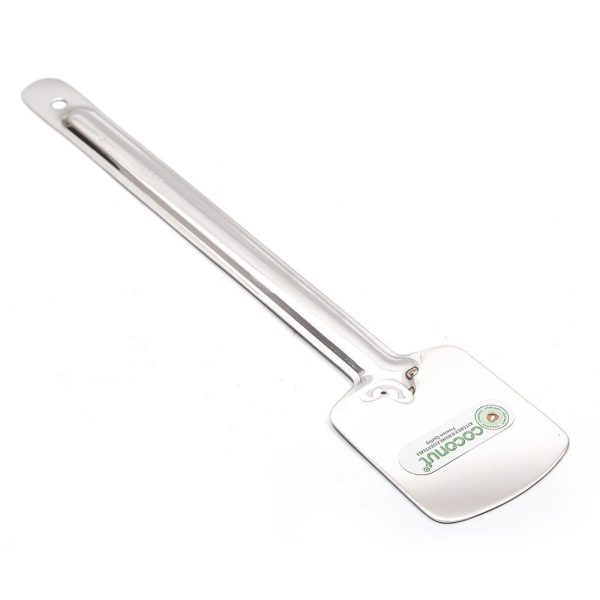 Coconut Stainless Steel Traditional Khurpa Turner Palta Roti Dosa Turner Spoon Size 4 - Model - L12 Hot on Sale