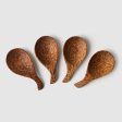 Round Jar Scoop, Coconut Palm Wood Fashion