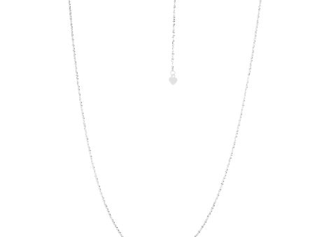 14K Gold 1.2mm Adjustable Sparkle Chain Online now