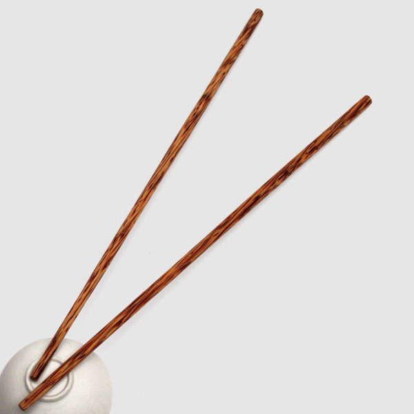 Cooking Chopsticks Pair, Coconut Palm Wood For Sale