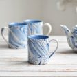 Marbled Tea & Coffee Set For Sale