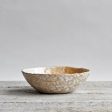 Hand Moulded Pasta Bowl, Rust For Cheap