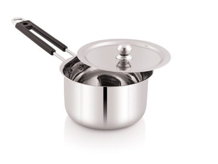 Coconut Stainless Steel Classic Sauce Pan with Lid For Cheap