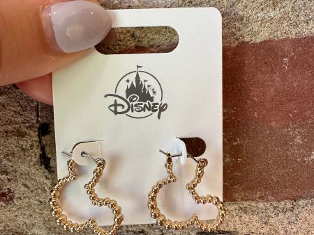 Mickey Beaded Earrings For Sale