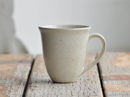 Stoneware Tulip Mug, Sand Light For Discount