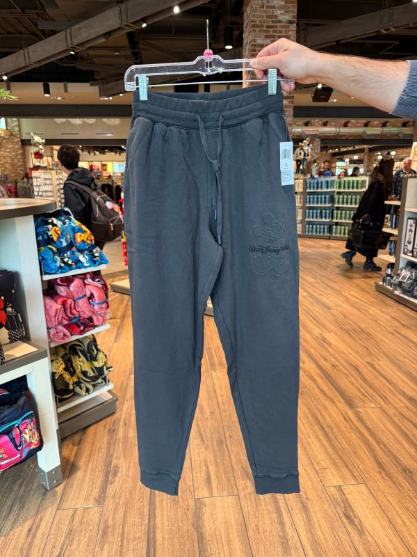 Walt Disney World Original Mickey Black Sweatpants Online Sale