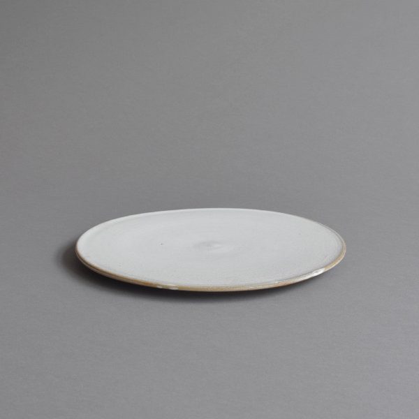 Stoneware Flat Plate, Large For Discount