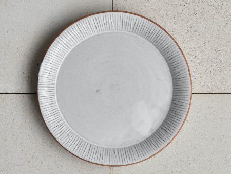 Forest Starter Plate, Unglazed Rim Sale