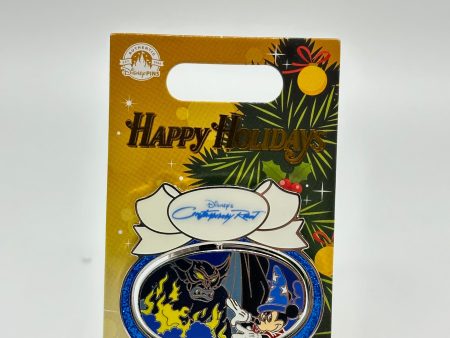 Happy Holidays Contemporary Resort - Sorcerer Mickey Ornament Pin Fashion