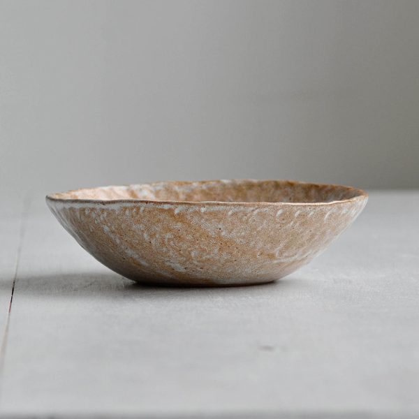 Hand Moulded Pasta Bowl, Rust For Cheap