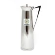 Coconut Stainless Steel Sleek Fridge Water Jug 1000 ml - Fits in Your Fridge Cabinet Cheap