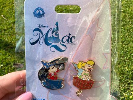 #21 Magical Miniatures: Sorcerer’s Apprentice and Tinkerbell Pin Sale