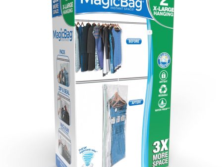 MagicBag Instant Space Saver Storage - Hanging, Extra Large Hot on Sale