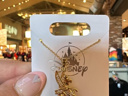 Tinkerbell Gold Necklace Supply