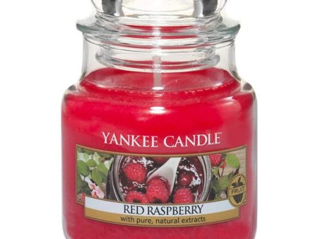 Yankee Candle 5038580062090 Jar Small Red Raspberry YSMRR, One Size For Sale