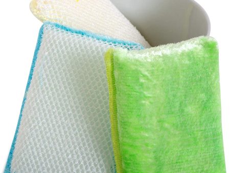 Delicate Use Smart Cloth Scrub Sponge with Odorless Rayon Fiber Online