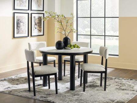 Xandrum Dining Table and 4 Chairs For Cheap