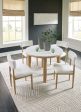 Sawdyn Dining Table and 4 Chairs Fashion