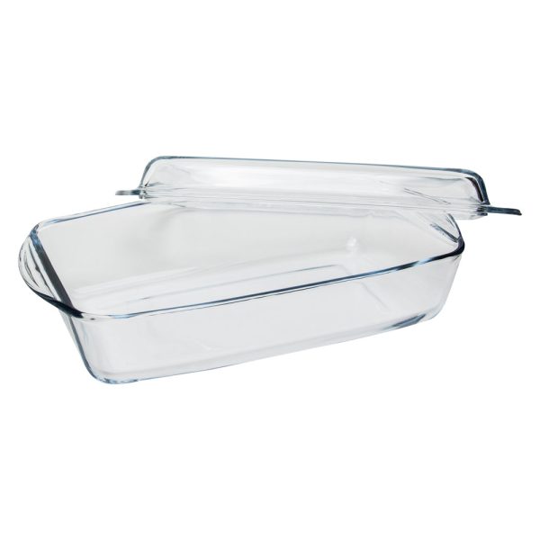 Glass Casserole Baking Dish with Cover, 12  x 7.5  Online Sale