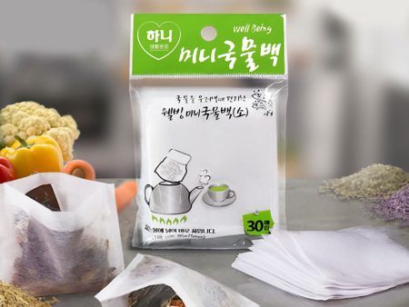 150 Disposable Tea Filter Bags for Loose Tea, Soup Ingredients, Herbs, Coffee, 30pc x 5 pack (3.34 x 3in) Cheap