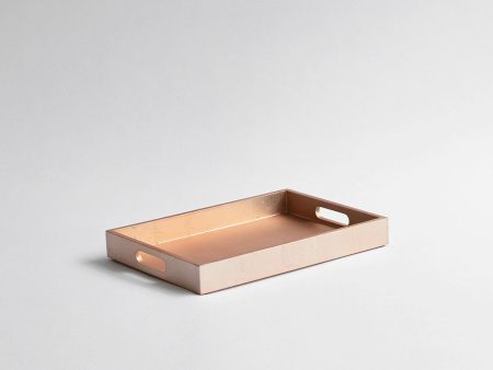 Mini Serving Tray, Matt Rose Gold Hot on Sale