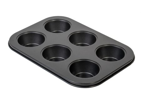 Non-Stick Coating Original Muffin and Cupcake Baking Pan - Grandma s Favorite - 6-Cup For Cheap