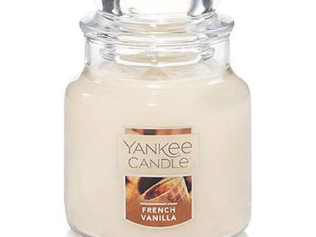 Yankee Candle French Vanilla Small Jar Candle, Food & Spice Scent Online