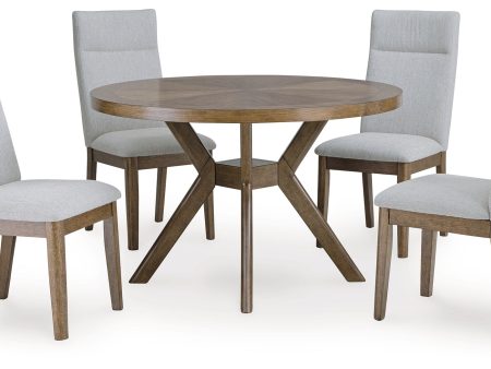 Roanhowe Dining Table and 4 Chairs Online Sale