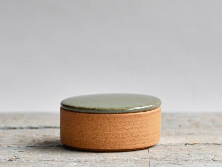 Stackable Ramekin with Lid, Celadon Unglazed Fashion