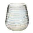 Perla Luster Collection Hand Blown Stemless Wine Glasses, Made of Mexican Recycled Glass, 16oz. - Set of 4 Online