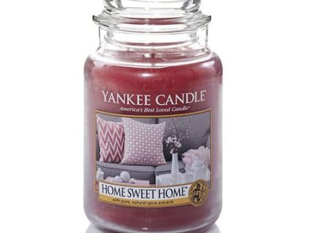 Yankee Candle 22 oz. Home Sweet Home Jar Candle-One Size White Multi Hot on Sale