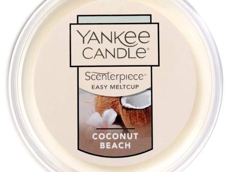 Yankee Candle Coconut Beach Scenterpiece Easy Meltcup, Fresh Scent Cheap