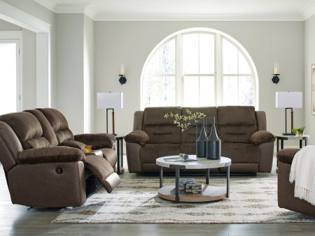 Dorman Reclining Sofa, Loveseat and Recliner on Sale