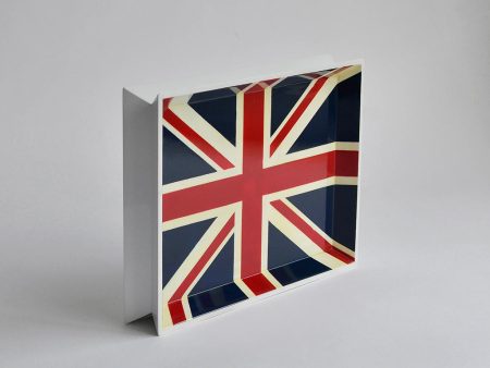 Union Jack Reversible Serving Tray Hot on Sale