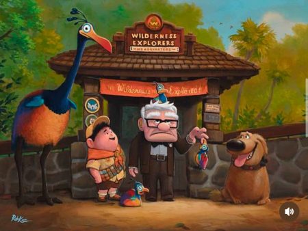 Wilderness Explorers Print by Rob Kaz Online