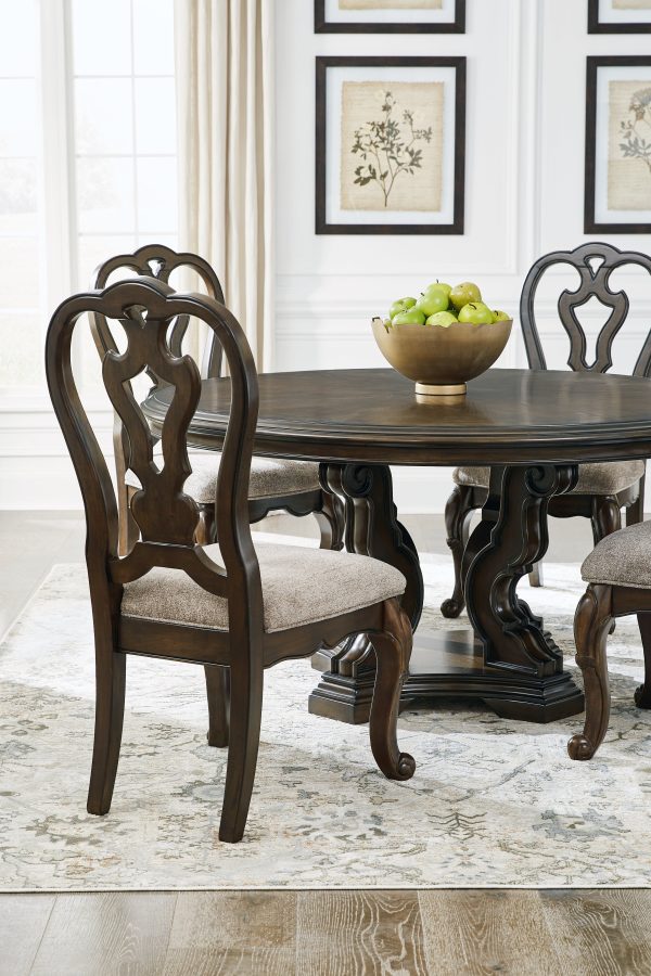 Maylee Dining Table and 4 Chairs For Sale