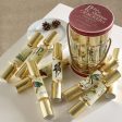 Robin Reed English Holiday Christmas Crackers, Pack of 12 - 12 Days of Christmas Cheap