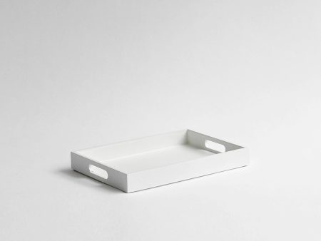 Mini Serving Tray, Matt Off-White Hot on Sale